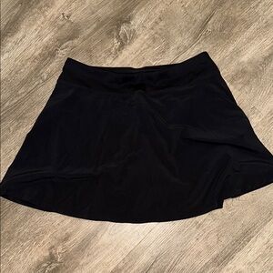 All in Motion Black Skort Size M Built-In Shorts Side Zipper Pocket
